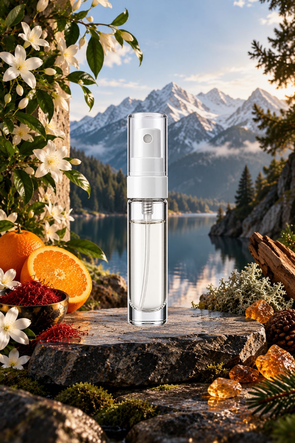 Échantillon 3ml Rubis, parfum d'inspiration Baccarat Rouge, Le Comptoir des Fragrances