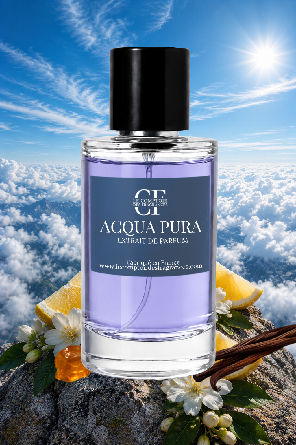 flacon de Parfum Acqua Pura inspiration Xerjoff Erba Pura