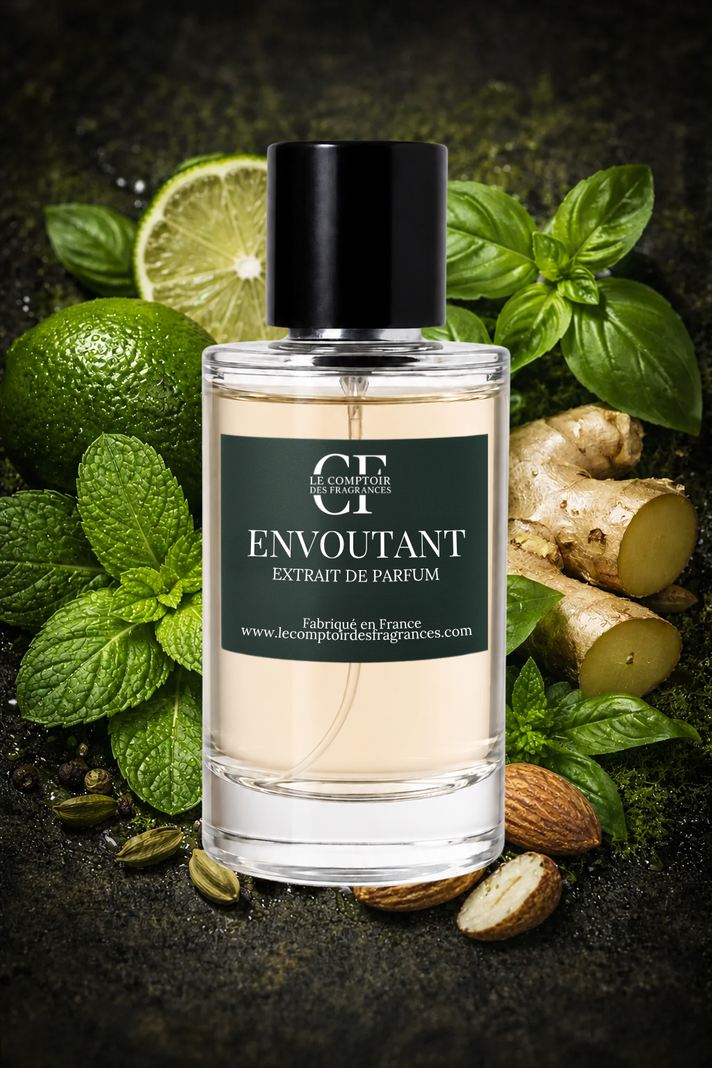 Flacon de Parfum Envoutant inspiration Kryptonite Khalil T