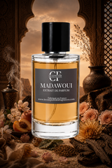 flacon de Parfum Madawoui inspiration Madawi de Arabian Oud 