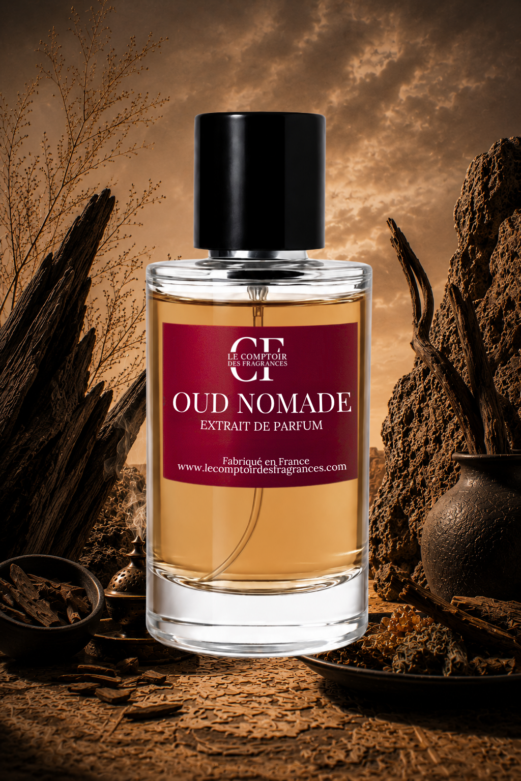 Parfum  de parfum Oud Nomade inspiration Ombre Nomade lv